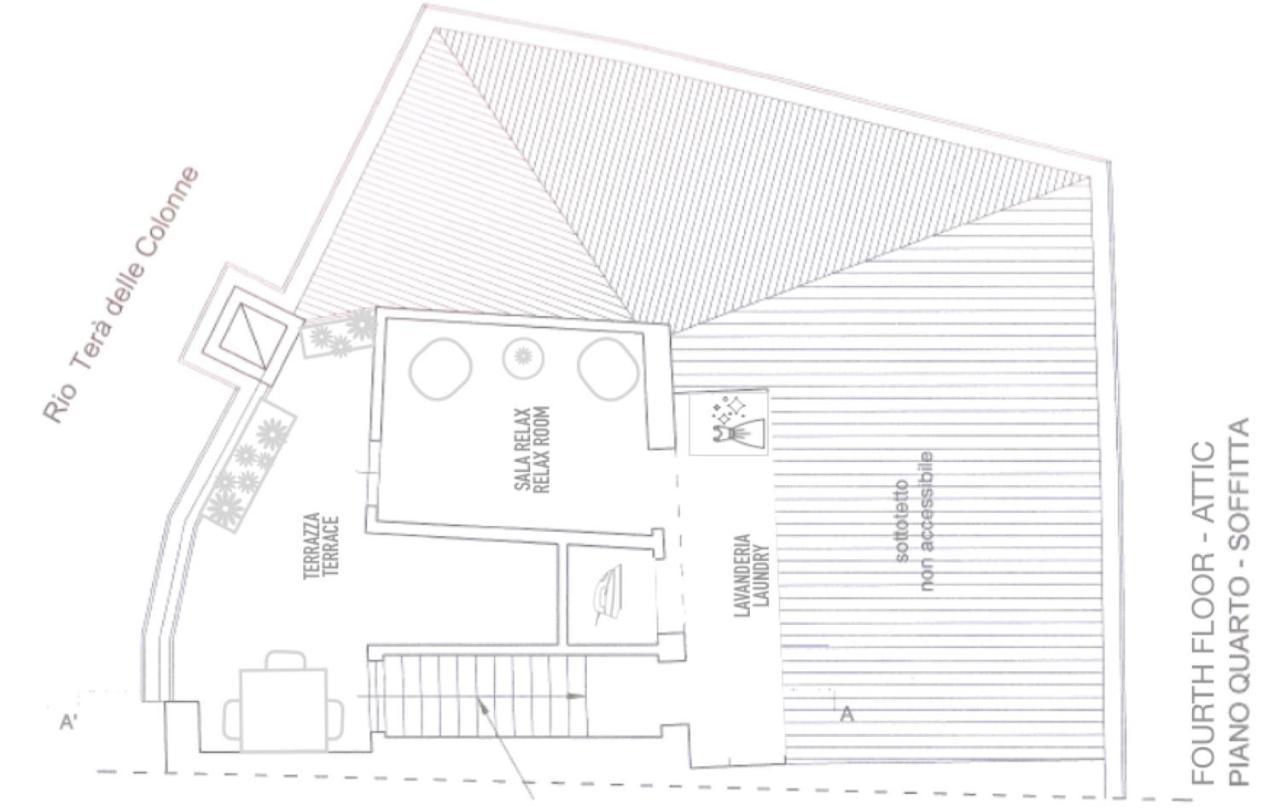 Rooftop Terrace Domus Dei Fabbri Venice Exterior photo